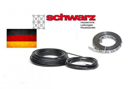 Нагревательный кабель для теплого пола Schwarz FE/K20 (Германия) 20 Вт/м.п