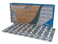 Монтажные пластины с теплоизолятором для «сухой» установки нагревательного кабеля под паркетную доску DEVI DEVIcell Dry