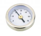 Термометр 0-60° C,Ø 35мм (би-металлический)